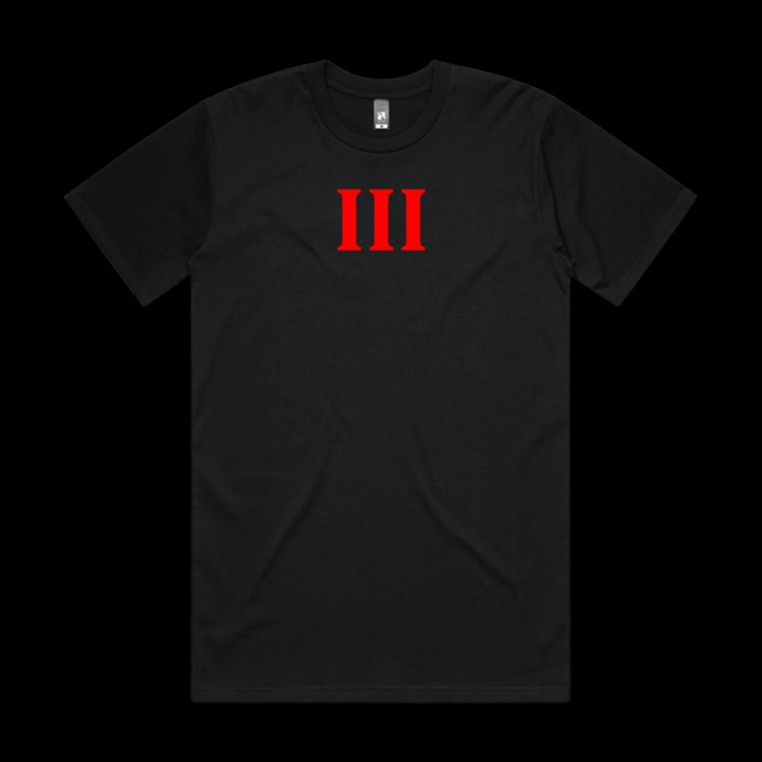 THE III T-SHIRT "EMBROIDED" Thumbnail